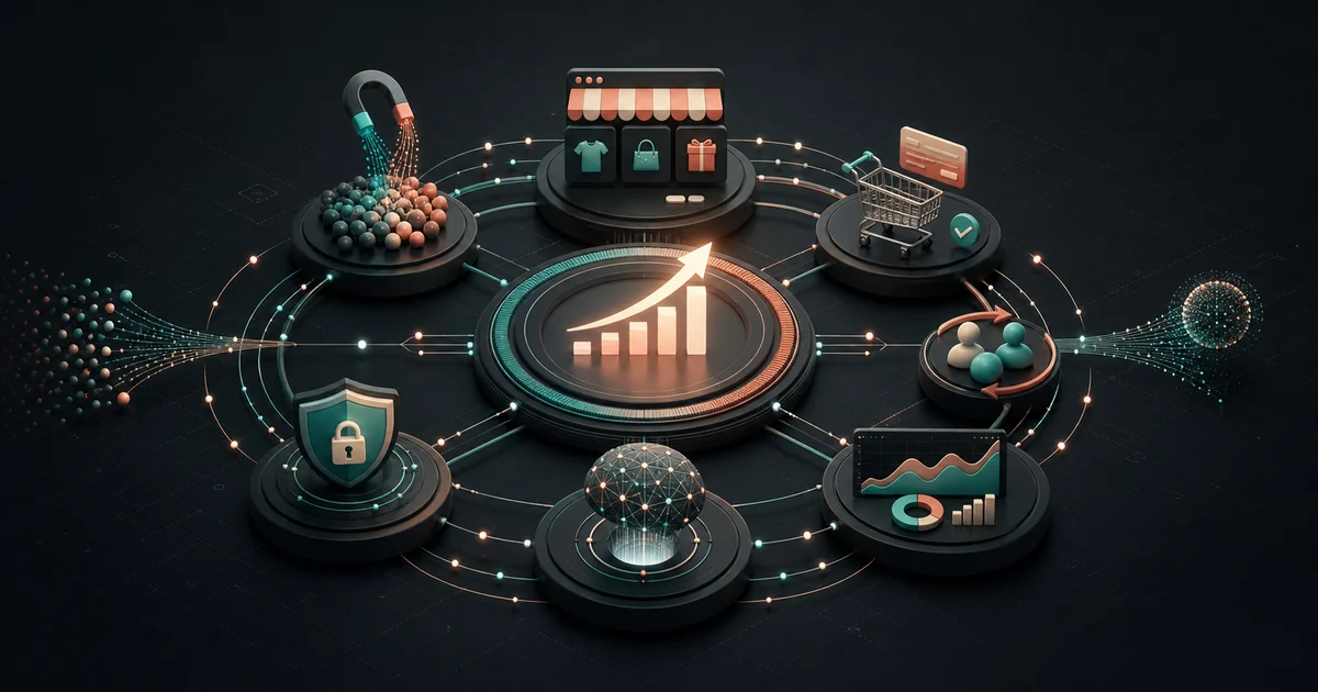 eCommerce growth vodič: SEO, CRO, analitika, AI i GDPR